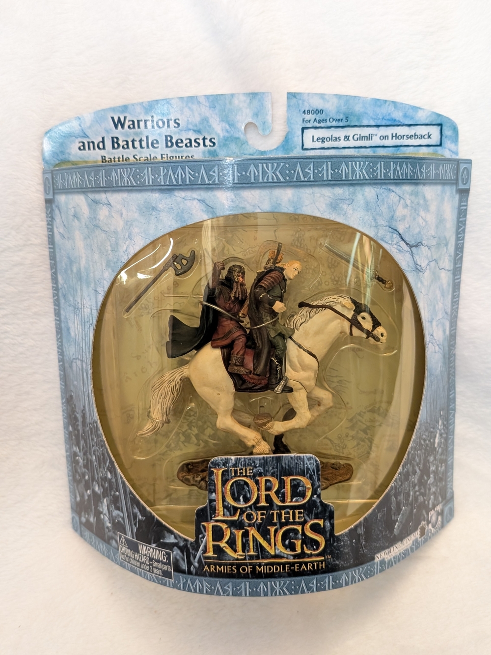 the lord of the rings Legolas & Gimli figure vintage new in box